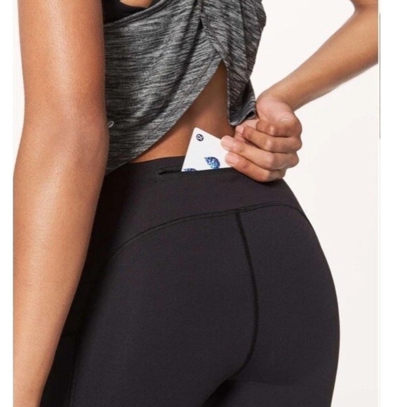 Lululemon Speed Up Tight 28" Full-On Luxtreme, Black Size 4 - Picture 3 of 12